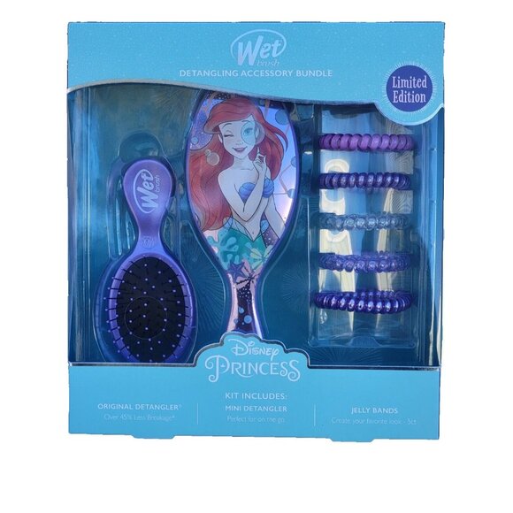 The Wet Brush Other - Wet Brush Disney Princess Ariel Original & Mini Detangler Accessory Set NEW